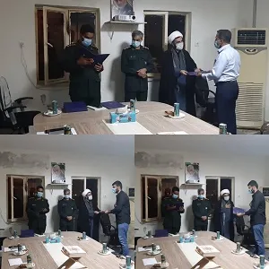 جلسه طرح تحول محلات با حضور فرمانده ناحیه  کیش