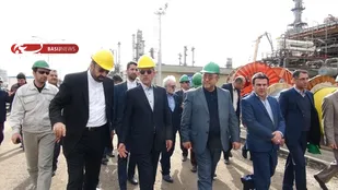 بازدید استاندار آذربایجان شرقی از پالایشگاه تبریز