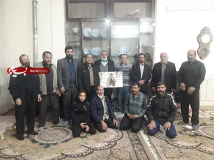 دیدار با خانواده سردار شهید محمدرضا سلطانی توسط پایوران و بسیجیان گردان 106 امام حسین علیه السلام