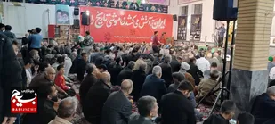 مراسم چهلم شهید نصرالله و شهدای مقاومت در شاهرود+ عکس و فیلم
