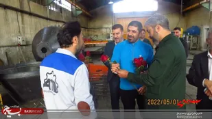 تجلیل از کارگران در محمدشهر کرج