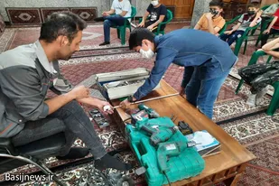 برگزاری کارگاه&zwnj;های مهارت افزایی بسیجیان پایگاه شهید نیکبخت همدان