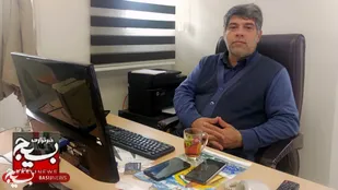 تجلیل از مدیر رسانه ای جانباز استان تهران در قبله تهران