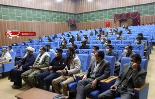 نشست مسئولین علمی ، پژوهشی در روز بسیج علمی ، پژوهشی شهرستان زرند برگزار شد