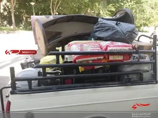 کمکهای مردمی برای سیل زدگان در غرب شهرکرد