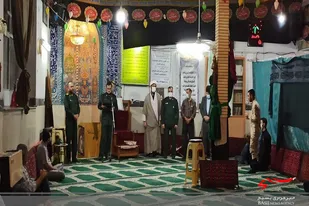 آیین تکریم و معارفه فرمانده پایگاه شهید آیت الله دستغیب (ره) دامغان برگزار شد
