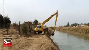 لایروبی ۱۱۰ کیلومتر شبکه آبیاری مغان