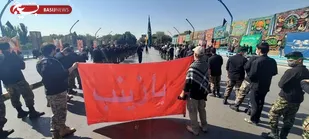 تجدید بیعت رزمندگان لشکر14امام حسین(علیه السلام)با آرمانهای انقلاب اسلامی در مراسم 28صفر