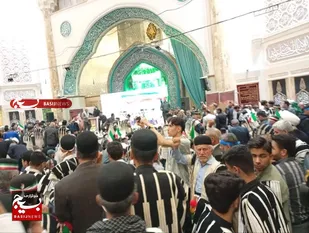 بیعت با رهبر معظم انقلاب حضرت آیت&zwnj;الله سید مجتبی خامنه ای مدظله العالی+عکس