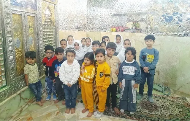 برپایی اردوی‌زیارتی ویژه نوآموزان قرآنی پایگاه زکیه روستای بیدگنه