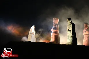 گزارش خبری اولین شب اجرای نمایش &laquo;آستان عشق&raquo; 
در اهواز