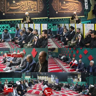 ایذه در سالروز شهادت بانوی بزرگ اسلام حضرت فاطمه زهرا (س) عزادار شد