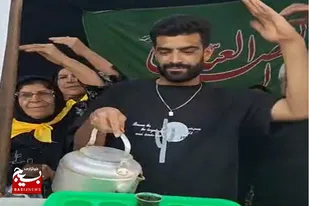مشارکت خادمان حسینی روستای پری ملایر در چالش حمایت از موشک&zwnj;های ایرانی
