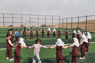 برگزاری ورزش صبحگاهی نوگلان مهدقرآن نورالثقلین بهار در هفته تربیت بدنی