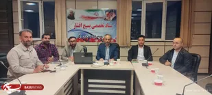 نشست تخصصی اقشار تخصصی ورزش قزوین با مسئول سازمان ورزش بسیج
