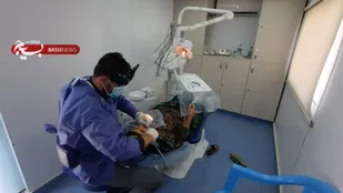 فعالیت گروه جهادی بسیج دانشجویی دانشگاه علوم پزشکی یاسوج در لوداب