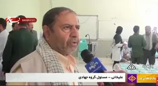 تداوم خدمت بی منت جهادگران در کوهرنگ