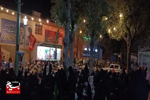 جشن سالروز ازدواج پیامبر اکرم(ص) و حضرت خدیجه(س) در اجتماع شبانه کبودراهنگ