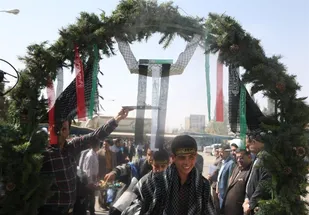 اعزام نخستین گروه دانش&zwnj;آموزان پسر گنبدکاووس به مناطق عملیاتی جنوب کشور