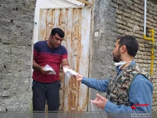 توزیع ماسک و بسته&zwnj;های بهداشتی در روستا&zwnj;های گلوگاه+ تصاویر