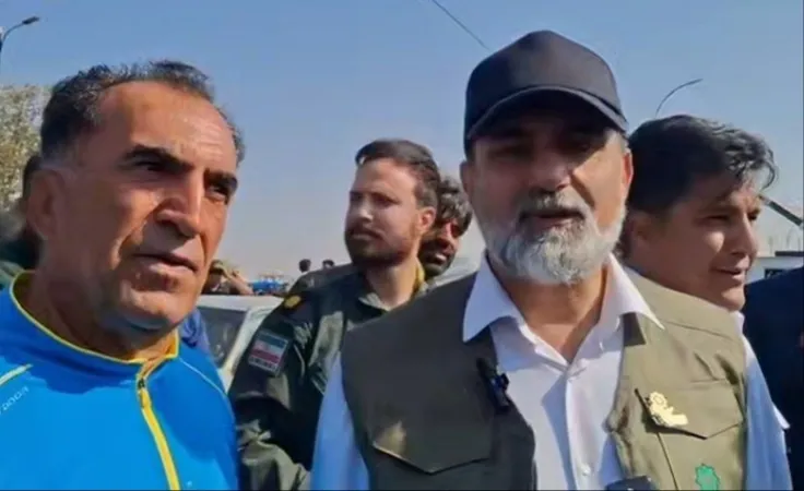 افتتاح پل در کرمان 