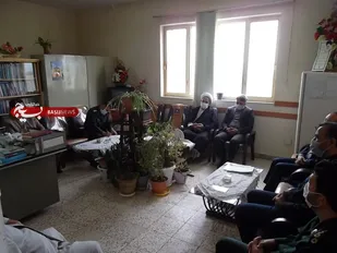 دیدار مسئولین جهاد کشاورزی فریمان با شورای نمایندگی، ولی فقیه درسپاه این شهرستان