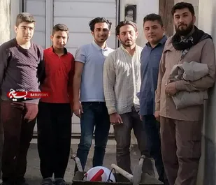 خدمت با عشق وبدون منت بسیجیان مسجد داود قلی زنجان