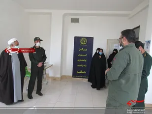 افتتاح مرکز آموزش و توانمندسازی حاتم بسیج سازندگی ناحیه چناران