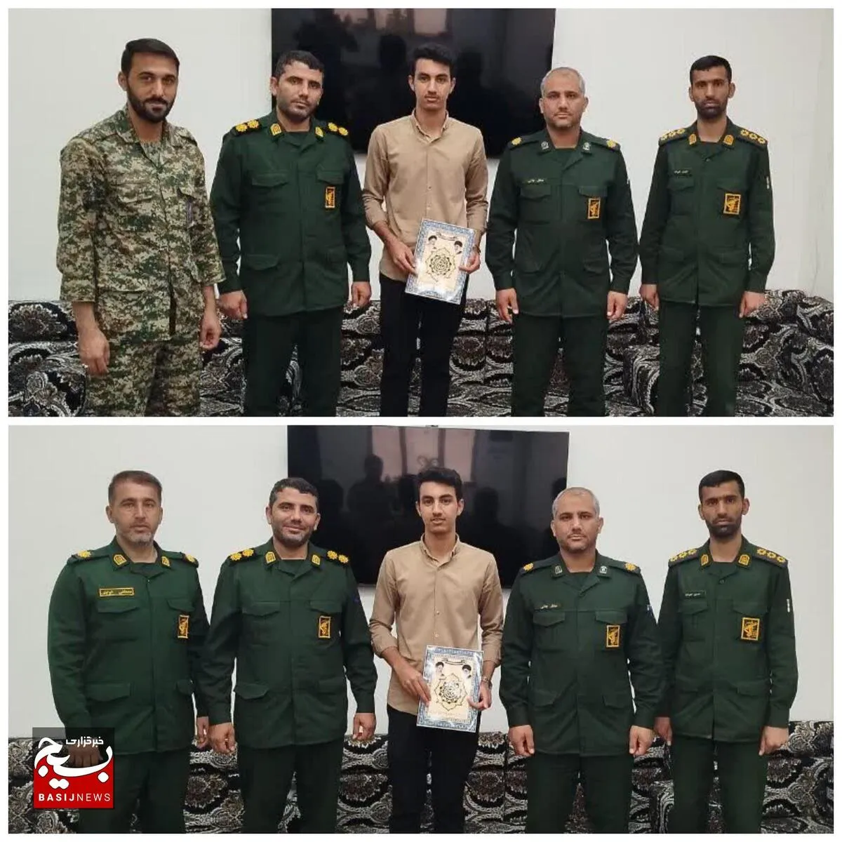 تجلیل از قاری ممتاز و فعال شهرستان حمیدیه