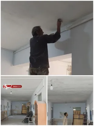 دانش&zwnj;آموزان روزه&zwnj;دار، مدارس را به مناسبت ولادت امام حسن مجتبی(ع) رنگ&zwnj;آمیزی کردند