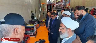 مراسم  گرامیداشت  روز اتش نشانی و ایمنی