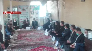 میز خدمت در روستای نوآباد شهرستان شهرکرد