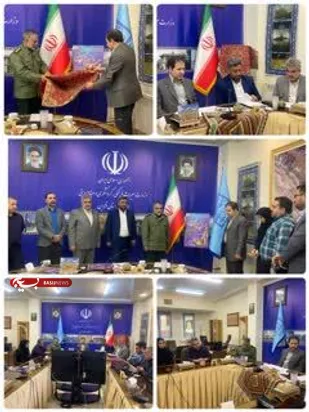 آیین رونمایی از پوستر جشنواره صنایع دستی استان قزوین برگزار شد.