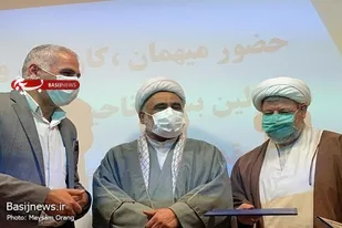 آئین تکریم و معارفه مسئول نمایندگی ولی فقیه در ناحیه مقاومت بسیج کربلا