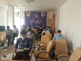برگزاری محفل انس با قرآن در ناحیه بسیج دانشجویی