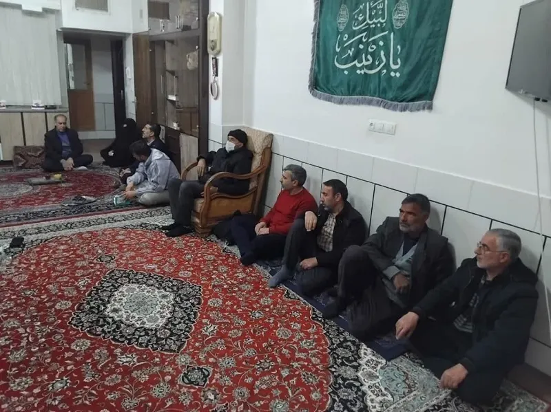 سرکشی و دیدار با خانواده  شهدای مدافع امنیت  یحیی براتی وابراهیم براتی