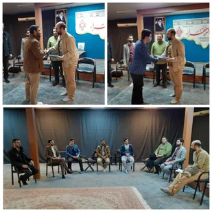 معارفه دبیر و معاونت رسانه جمعیت فرهنگیان جوان ورامین و جنوب شرق استان تهران