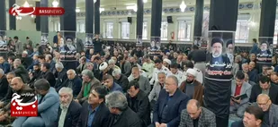 سوگواری مردم ولایتمدار قوچان در فراغ شهدای خدمت به روایت تصویر