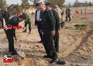 مراسم ملی درختکاری نیروهای مسلح در سمنان برگزار شد