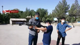 برپایی نمایشگاه سلاح و ادوات جنگی در قرارگاه عملیاتی لشکر ۵۸ تکاور ذوالفقار شاهرود