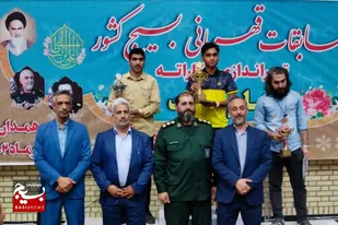 نایب قهرمانی تیم تیراندازی ناحیه بسیج دامغان در مسابقات کشوری