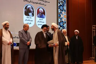 برگزاری مراسم تکریم و معارفه مسئول نهاد نمایندگی مقام معظم رهبری در دانشگاه علوم پزشکی زنجان