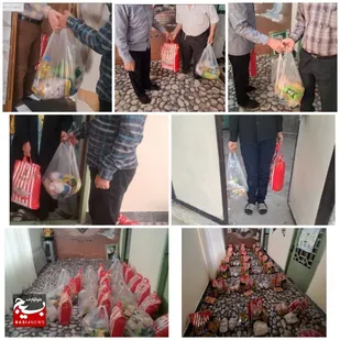 بسته های معیشتی بین نیازمندان در سمنان توزیع شد