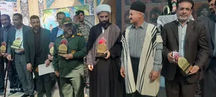 چهل وپنجمین گرامیداشت یاد و خاطره شهدای عشایر کرخه نور در هویزه با حضور مسئولین کشوری و استانی