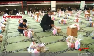 تبلور مواسات حسینی در کمک مومنانه + کلیپ