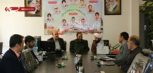 دیدار شهردار منطقه شش با فرماندهان سپاه ناحیه مسلم و مقداد