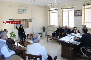 دیدار و سرکشی از اداره ثبت اسناد و املاک شهرستان توسط دبیر ستاد امر به معروف و نهی از منکر و نماینده فرماندار به همراه مسئول اجتماعی ناحیه مقاومت بسیج نایین