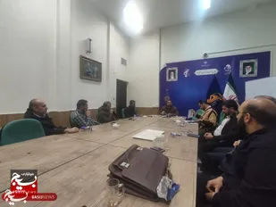 نشست هماهنگی تشییع شهدا در شهرستان شاهرود