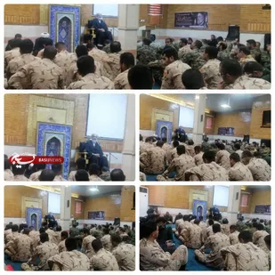 برگزاری مراسم بزرگداشت شهدای خدمت در شهرستان کارون