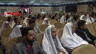 جشن ازدواج آسان ۷۸ زوج جوان در بیرجند برگزار شد
